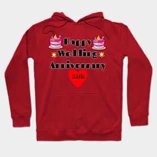 Happy Wedding Anniversary t-shirt Hoodie